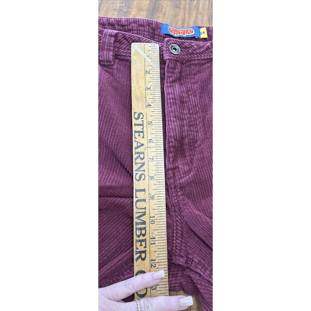 Empyre Men's 34 Corduroy jeans Pants Skater Relaxed Red - Picture 9 of 11